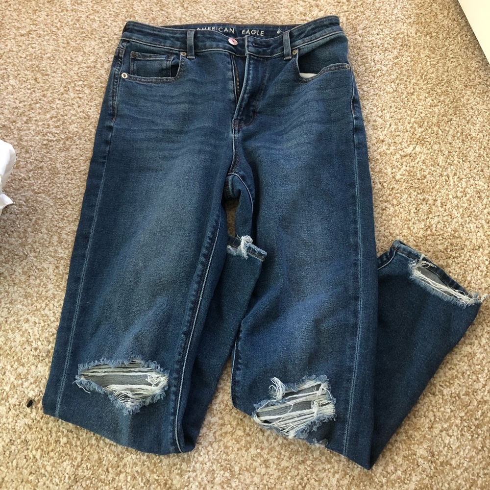 American eagle mom jeans
